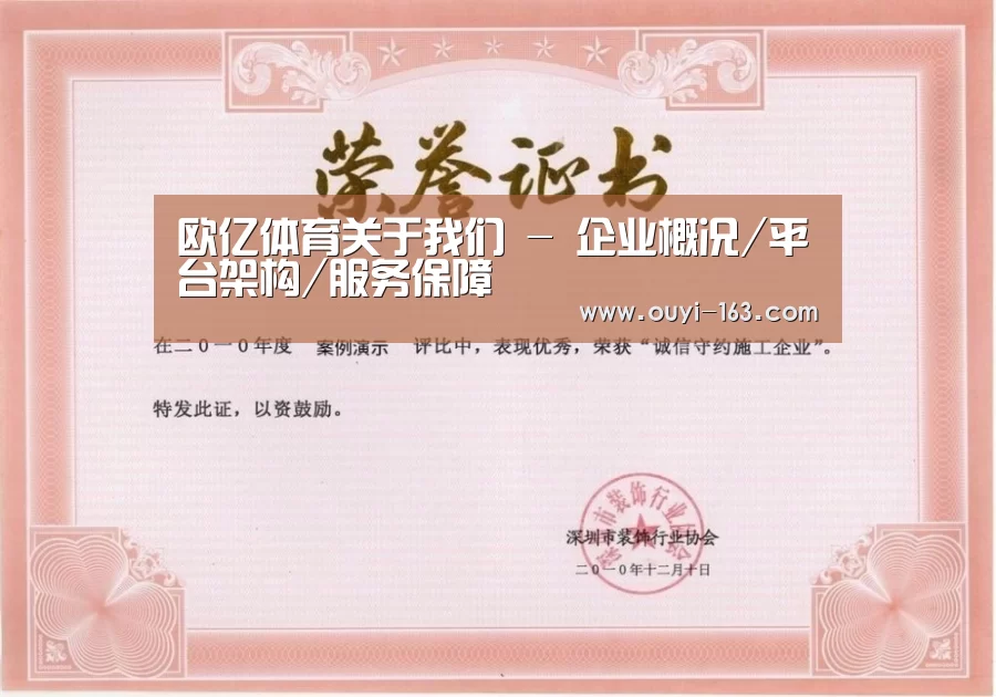荣誉证书二